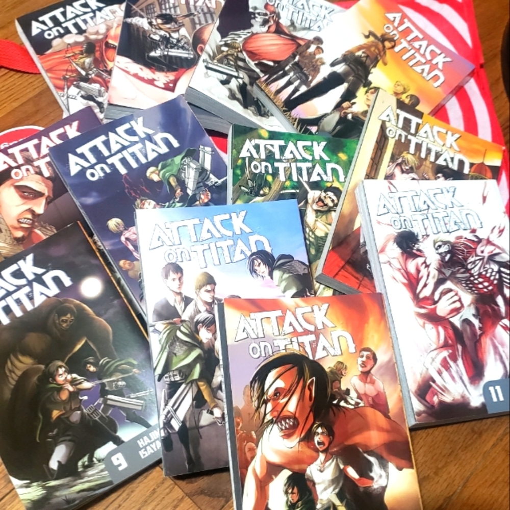 Attack On Titan 22 Volumes Manga
